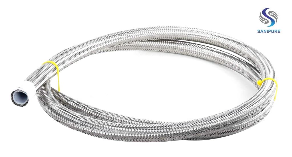 Stainless Steel Wire Braided Ptee Hose 